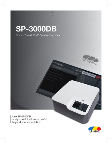 UV-VIS Spectrophotometer SP-3000DB