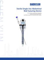 Sterile Single-Use facial closure system bladeless trocarSY-09-1