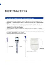 Sterile Single-Use facial closure system bladeless trocarSY-09-2