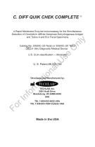 C. DIFF QUIK CHEK COMPLETE 