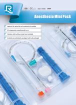 Disposable anesthesia kit