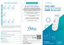 VITAL CARE® KIT DE TEST RAPIDE COVID-19 (IgG/IgM) - 1