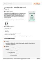 GC-15/E Sterile ultrasound transmission gel