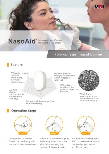 NasoAid® Nasal Dressing