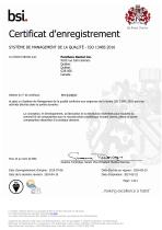 BSI Quality Management System – ISO 13485:2016 (FR) - 1