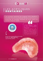 LES ACRYLIQUES DENTAIRES - 2