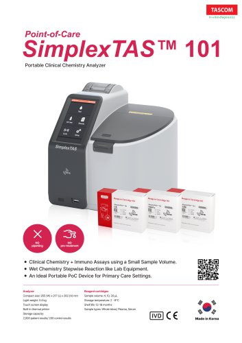 SimplexTAS Regular Brochure