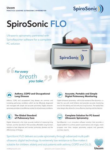 SpiroSonic FLO