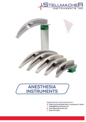 Anesthesia Instruments