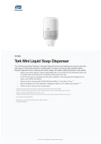 Tork Mini Liquid Soap Dispenser