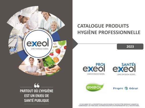 CATALOGUE PRODUITS HYGIÈNE PROFESSIONNELLE