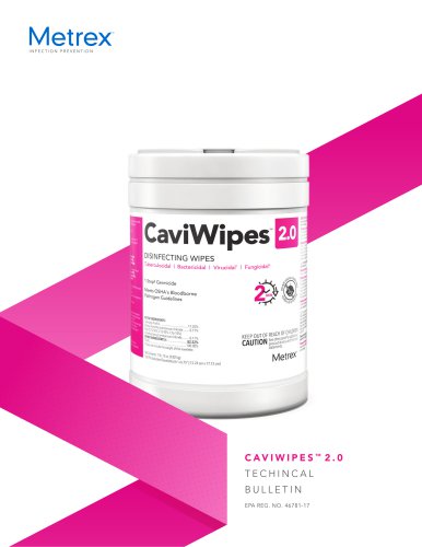 CaviWipes 2.0 Technical Bulletin