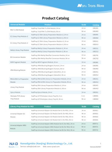Product Catalog