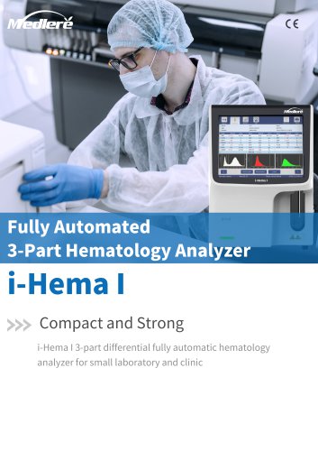 i-Hema I (3 Part Hematology analyzer)