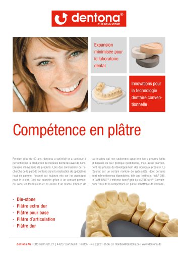 Compétence en plâtre