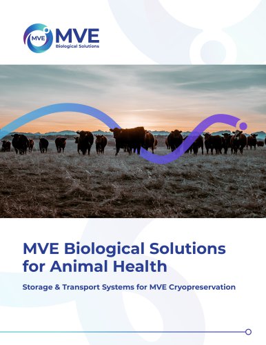 MVE Biological Solutions for Animal Health