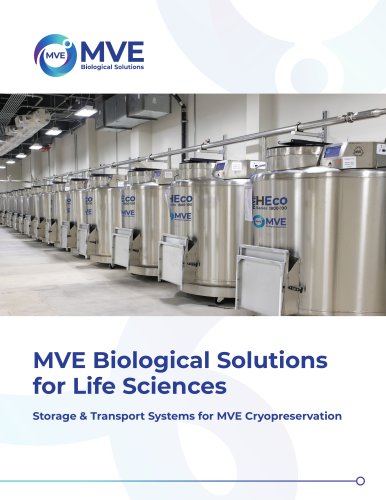 MVE Biological Solutions for Life Sciences