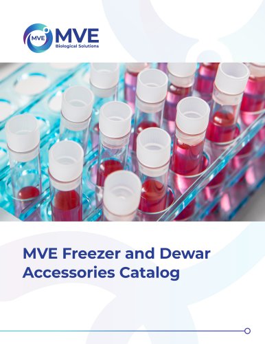 MVE Freezer and Dewar Accessories Catalog