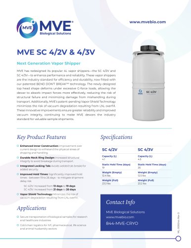 MVE SC 4/2V & 4/3V