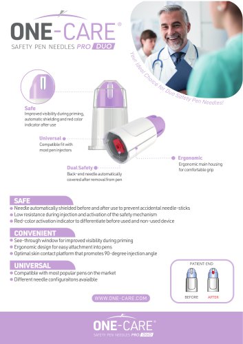 SAFETY PEN NEEDLES PRO duo
