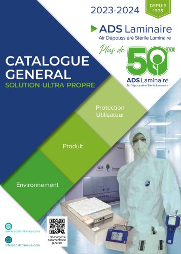 ADS LAMINAIRE CATALOGUE GENERAL