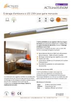 Eclairage LED gaine menuisée ACTiLine3535GM