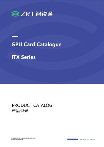GPU Card Catalogue ITX