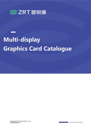 Multi -display Graphics Card Catalogue