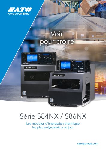 Série S84NX / S86NX