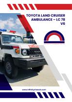 TOYOTA LAND CRUISER AMBULANCE – LC 78 V6