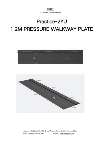 1.2M Pressure Walkway Plate Practice-2YU