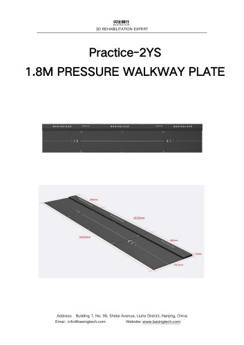 1.8M Pressure Walkway Plate Practice-2YS