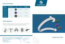 EndoSystem-Disposable Ligating Clip ELC01