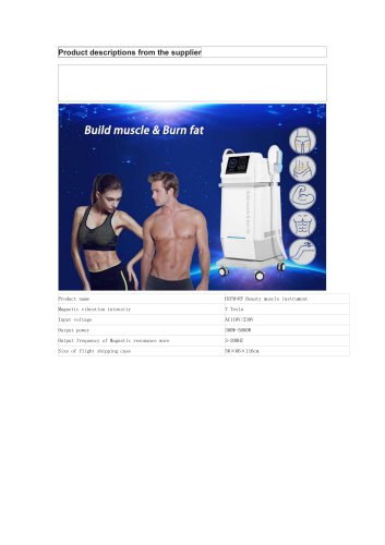 Chengji RF-Slimming EMS-1