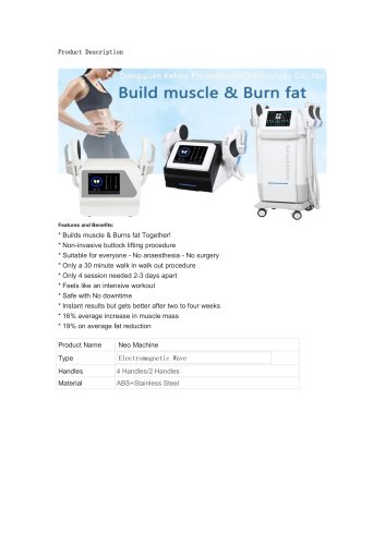 Chengji RF-Slimming EMS-2