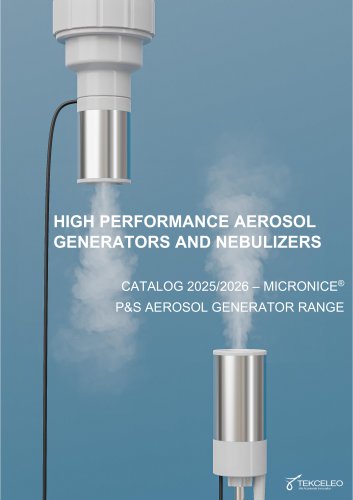 P&S AEROSOL GENERATOR RANGE