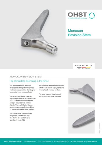 Monocon Revision Stem