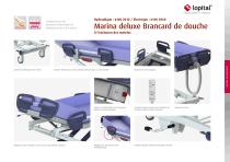 Marina deluxe & Marina basic Brancard de douche - 3