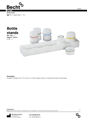 Bottle stands