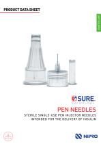 4SURE Pen Needles Datasheet