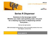 Series R Dispenser