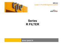 Series R FILTER