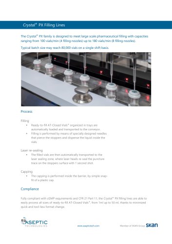 Crystal® PX Filling Lines