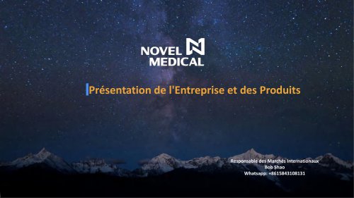 Introduction de l'entreprise et des produits