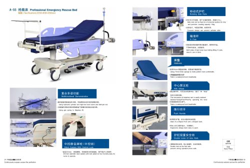 A-55 Professional Emergency Rescue Bed