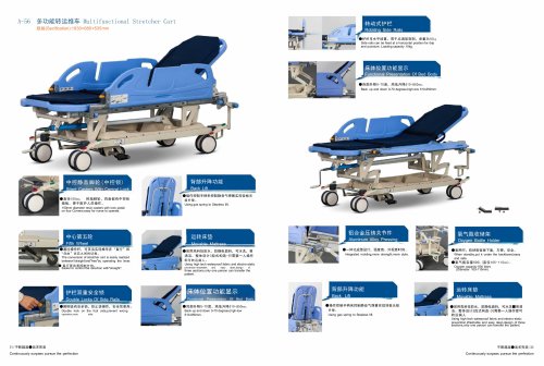 A-56 Multifunctional Stretcher Cart