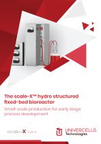 scale-X™ hydro bioreactor for early process development