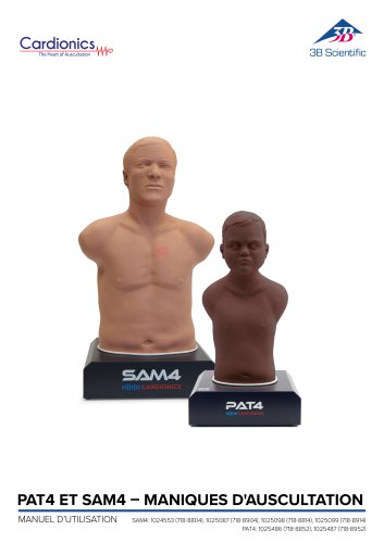 PAT4 et SAM4 - Maniques dàuscultation