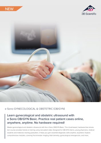 Sellsheet eSono OBGYN