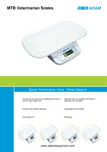 MTB Veterinarian Scales